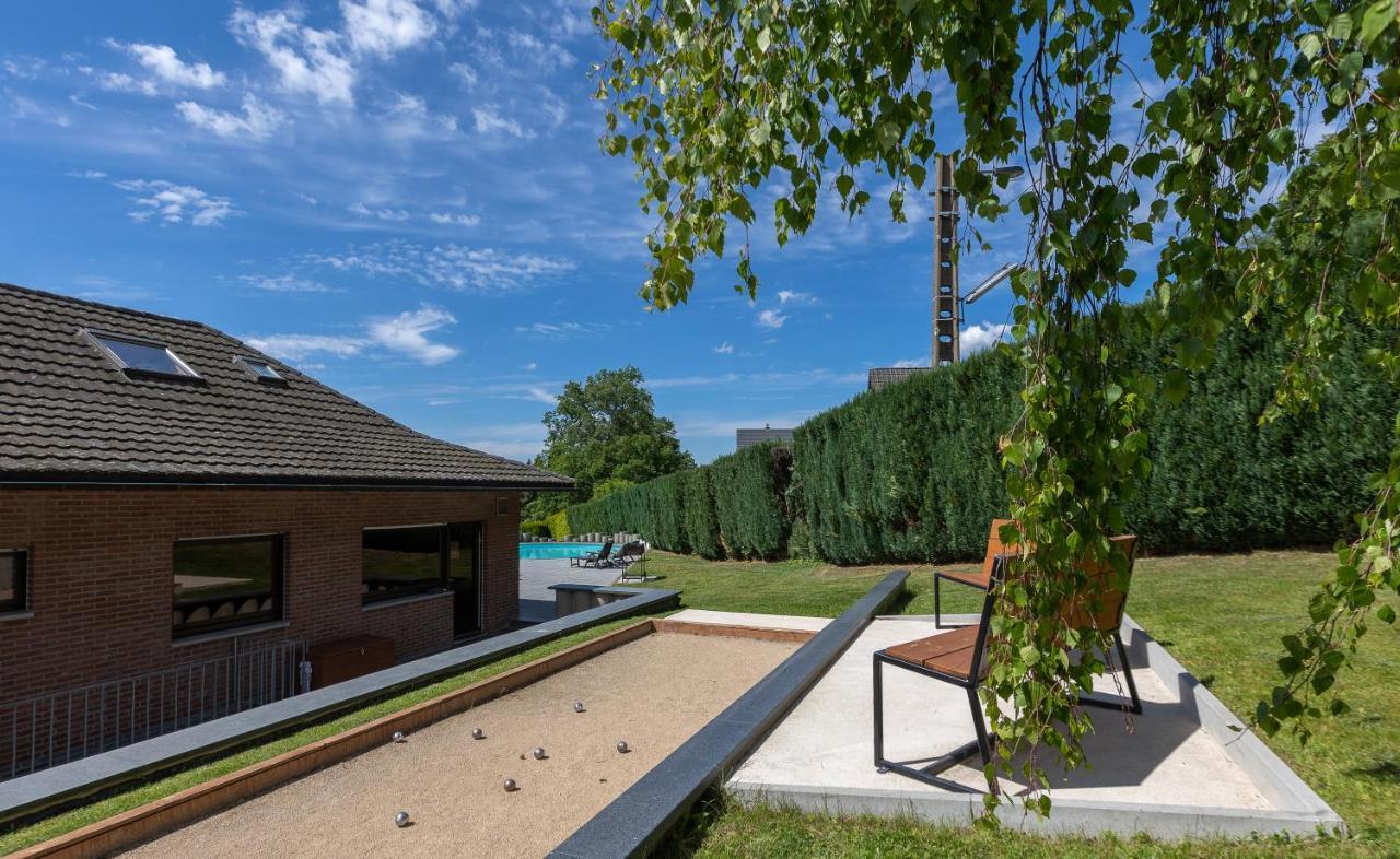 Luxueuse Et Spacieuse Villa Avec Sauna Et Piscine Malmedy Exterior photo